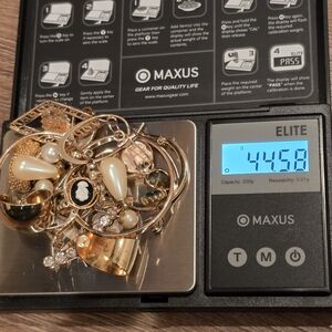 Gold filled & gold plated jewelry 44.58 grams